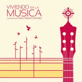 Portada del disco Viviendo en la música