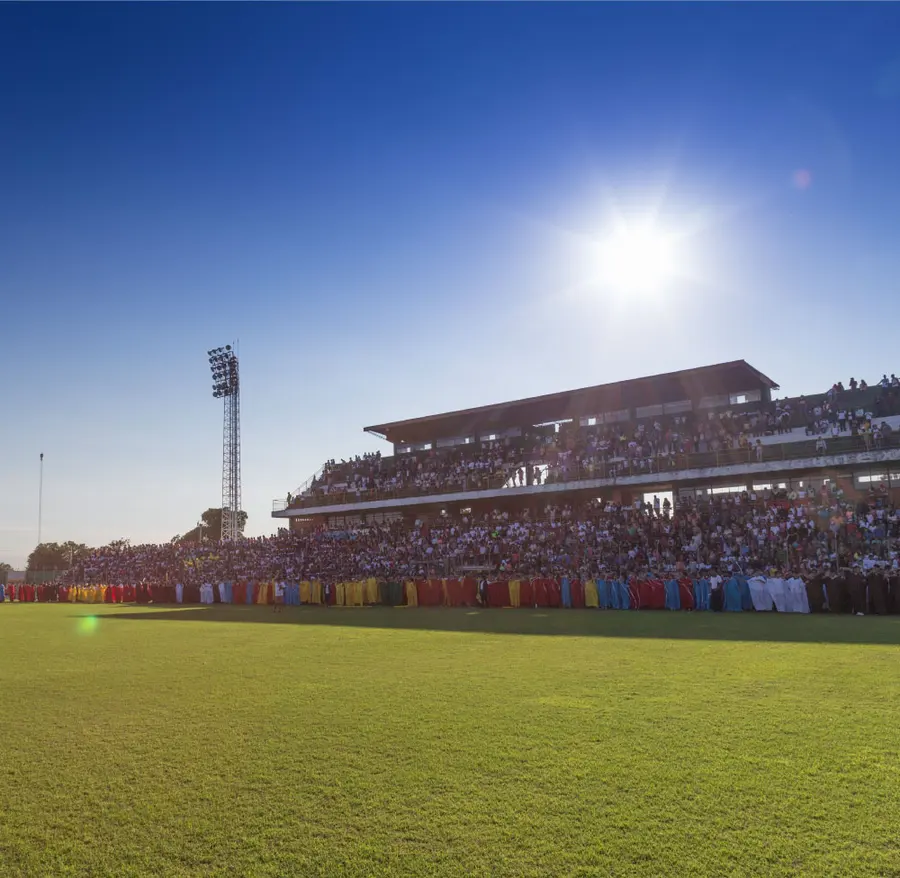 Transmisión en un estadio